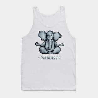 Namaste Elephant Yoga Tank Top